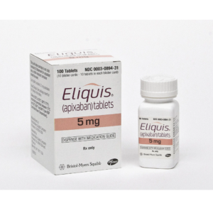 Apixaban (Eliquis) – Blood thinner.