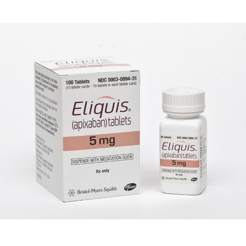 Apixaban (Eliquis) – Blood thinner.