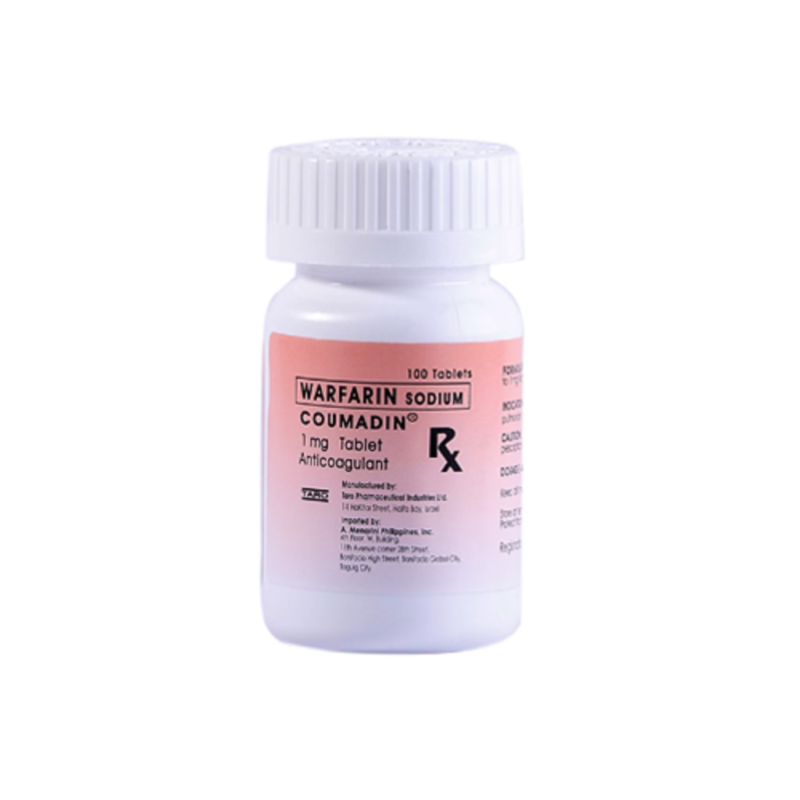 Warfarin (Coumadin) – Blood thinner.